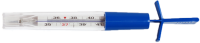 Термометр медицинский максимальный стеклянный ртутный ИМПЭКС-МЕД пластиковый футляр, для легкого встряхивания