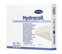 Повязка Hydrocoll thin гидроколлоидная самофиксирующаяся тонкая для заживления ран 10х10см, 10шт, 900758