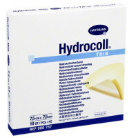 Повязка Hydrocoll thin гидроколлоидная самофиксирующаяся тонкая для заживления ран 7.5х7.5см, 10шт, 900757